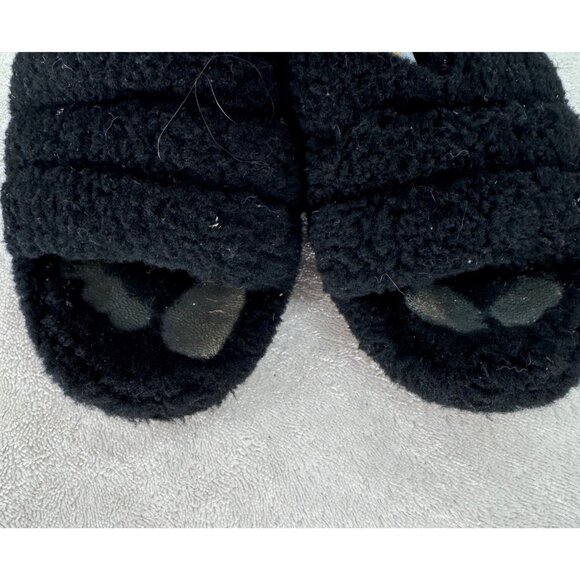 Ugg Fluff Yeah Slide Sandals Black Size 6 - Picture 6 of 6